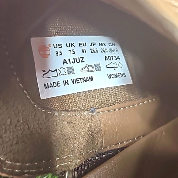 Timberland ’Glancy’ Ruched Peep Toe Boots | 9.5 - Picture 10 of 10